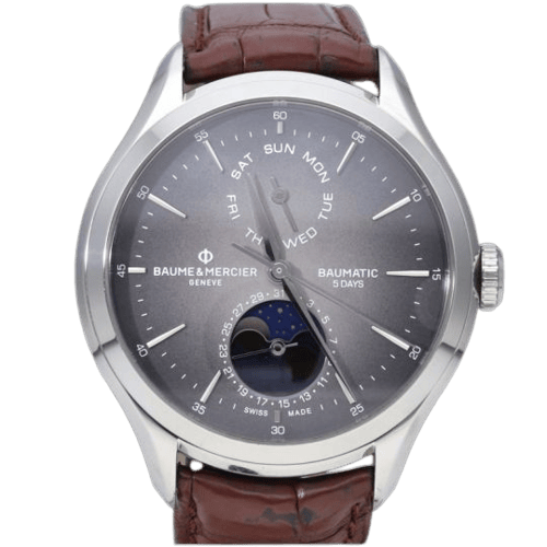 Montre Baume & Mercier Clifton - Montre automatique homme en acier 58 Facettes MT46081