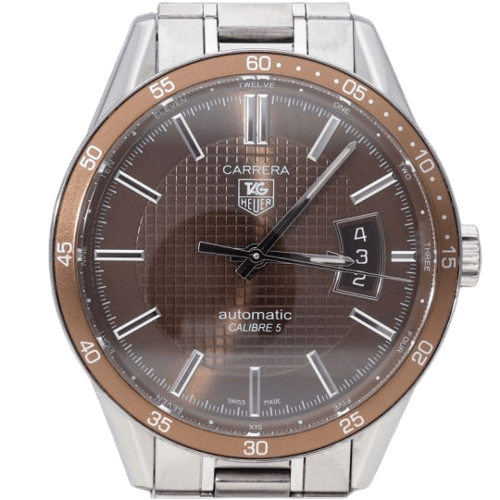Montre Tag Heuer Montre Carrera Calibre 5 58 Facettes MT46565