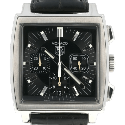 Montre TAG Heuer - Montre Monaco chronographe 58 Facettes MT46535