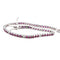 Bracelet Bracelet tennis en or blanc 18 kt avec rubis et diamants 58 Facettes 236 OC