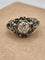 Bague 54 Bague solitaire ancienne en or blanc 750 et diamant 58 Facettes CV-058