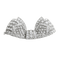 Broche Broche papillon en platine et diamants 58 Facettes 65000047
