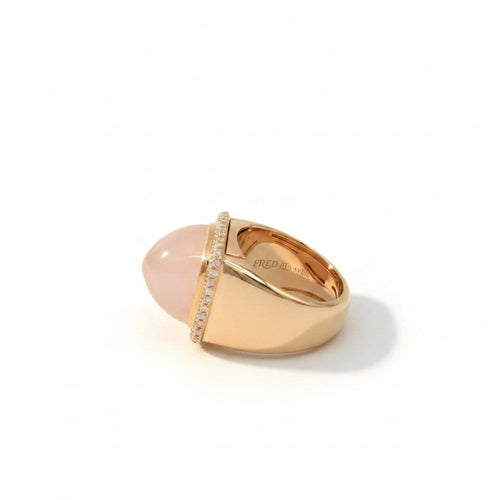 Bague 55 Fred Pain de Sucre - Bague Moyen modèle en or rose 58 Facettes 1.0001468/1
