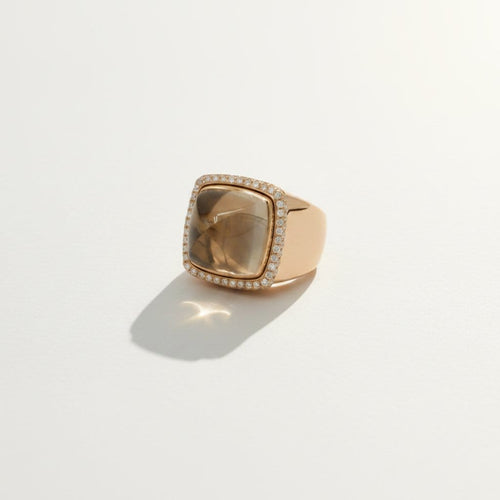 Bague 55 Fred Pain de Sucre - Bague Moyen modèle en or rose 58 Facettes 1.0001468/1