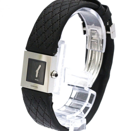 Montre Chanel Matelassé - Montre quartz en acier et cuir matelassé 58 Facettes nvavwk5zxr