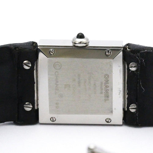 Montre Chanel Matelassé - Montre quartz en acier et cuir matelassé 58 Facettes nvavwk5zxr