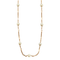 Collier Collier - Chaîne maille Figaro en or jaune perles de culture 58 Facettes BO/230031 RIV