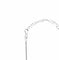Collier pendentif en or blanc et zircons 58 Facettes BO/230104/