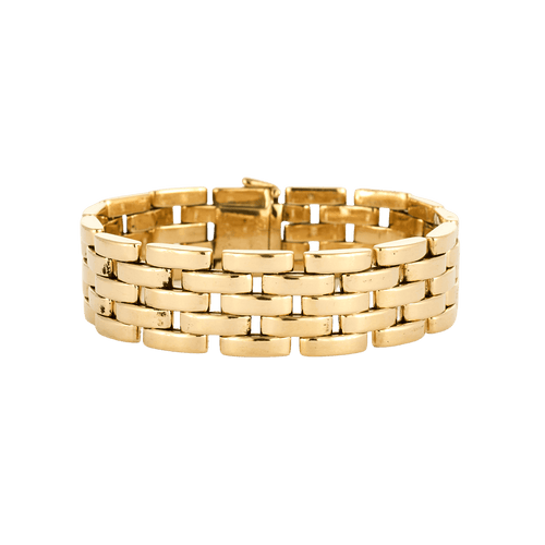 Bracelet Cartier - Bracelet maillon panthère en or jaune 58 Facettes BO/240022