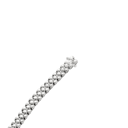 Bracelet Bracelet - Bracelet en or blanc et diamants 58 Facettes BO/240012/