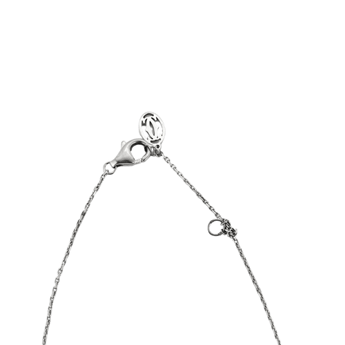 Collier Cartier - Collier pendentif vintage en or blanc 18 carats et diamants 58 Facettes BO/240037/