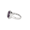 Bague 54 Poiray - Bague Fille Antique en or blanc diamants et améthyste 58 Facettes BO/250029