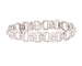 Bracelet Bracelet Art déco en platine, or gris et diamants 58 Facettes 1