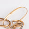 Collier Pomellato Victoria - Collier en or rose brossé et diamants cognac 58 Facettes