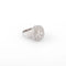Bague Bague dôme en platine et diamants 58 Facettes