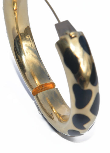 Bracelet Angela Cummings pour Tiffany - Bracelet en or jaune et jade noir 58 Facettes
