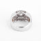 Bague Bague Art déco à gradins en platine et diamants 58 Facettes 1