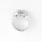 Bague Bague Art déco à gradins en platine et diamants 58 Facettes 1