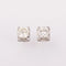 Boucles d'oreilles Boucles d'oreilles puces en or gris 18k et diamants 58 Facettes 1