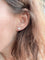 Boucles d'oreilles Boucles d'oreilles en or gris et diamants taille moderne 58 Facettes