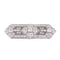 Broche Broche en platine et diamants 58 Facettes 1