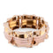 Bracelet Bracelet Tank en or jaune et rose 58 Facettes 1
