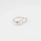 Bague Art déco - Bague rectangulaire en platine et diamants 58 Facettes 1