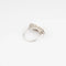 Bague Art déco - Bague rectangulaire en platine et diamants 58 Facettes 1