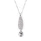 Pendentif Pendentif Art déco en platine et diamants 58 Facettes 1