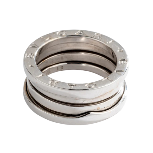 Bvlgari B.Zero1 - Bague moyen modèle en or gris