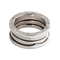 Bvlgari B.Zero1 - Bague moyen modèle en or gris