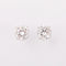 Boucles d'oreilles Boucles d'oreilles puces en or gris et diamants 58 Facettes 1