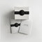 Boucles d'oreilles Disco - Boucles d'oreilles tennis en or blanc et diamants 58 Facettes GER1349WG