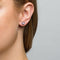 Boucles d'oreilles Aitches Love More - Boucles d'oreilles en or blanc et saphirs violets 58 Facettes GER1041RP
