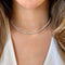 Collier AITCHES Embrace - Collier tennis diamants en or blanc 18K 58 Facettes GPD1031WG