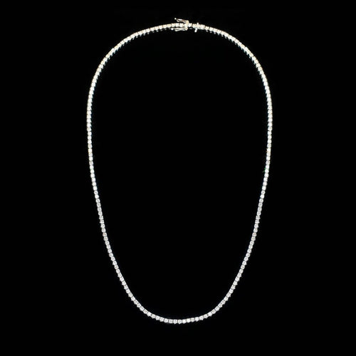 Collier AITCHES Embrace - Collier tennis diamants en or blanc 18K 58 Facettes GPD1031WG