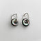 Boucles d'oreilles Jullie - Boucles d'oreilles en nacre noire 58 Facettes SER1024WG