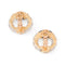 Boucles d'oreilles Boucheron - Boucles d'oreilles en or jaune, onyx, cristal et diamants 58 Facettes 1