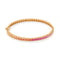 Bracelet Bracelet en or rose, saphirs multicolores et diamants 58 Facettes 1