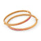 Bracelet Bracelet en or rose, saphirs multicolores et diamants 58 Facettes 1