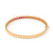 Bracelet Bracelet en or rose, saphirs multicolores et diamants 58 Facettes 1