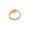 Bague 56 Bague serpent tubogas en or jaune et diamants taille ancienne 58 Facettes 1