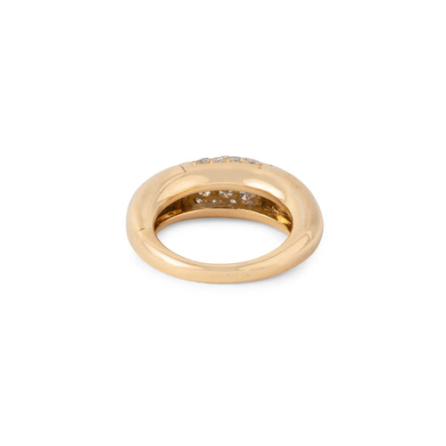 Bague 48.5 Van Cleef & Arpels Philippine - Bague en or jaune et diamants 58 Facettes 1