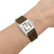 Montre Cartier Tank Française - Montre en or blanc et diamants 58 Facettes 35491