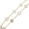 Collier Van Cleef & Arpels - Collier Vintage Alhambra en or jaune et nacre 58 Facettes 35671