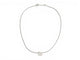 Collier Hermès Finesse - Collier pendentif en or blanc, diamants 58 Facettes 274795