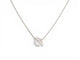 Collier Hermès Finesse - Collier pendentif en or blanc, diamants 58 Facettes 274795