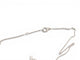 Collier Hermès Finesse - Collier pendentif en or blanc, diamants 58 Facettes 274795