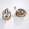 Boucles d'oreilles Hermès - Boucles d'oreilles Collection Vendôme en argent 58 Facettes 1