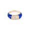 Bague 50.5 Van Cleef & Arpels - Bague Philippine en or jaune, lapis-lazuli et diamants 58 Facettes 1